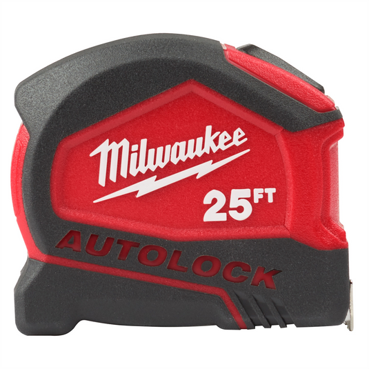 Milwaukee Tool 25ft Compact Auto-Lock Tape Measure