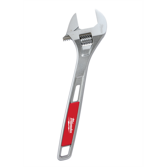 Milwaukee Tool 12"" CHROME PLATED ADJUSTABLE WRENCH