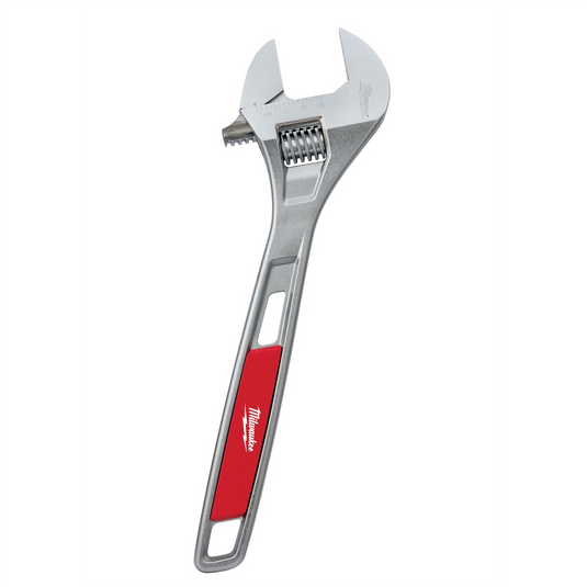 Milwaukee Tool 15"" CHROME PLATED ADJUSTABLE WRENCH