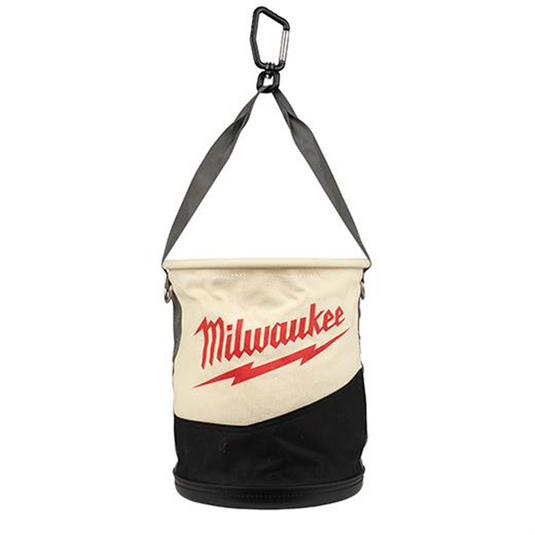 Milwaukee Tool Canvas Utility Bucket w/ Pockets