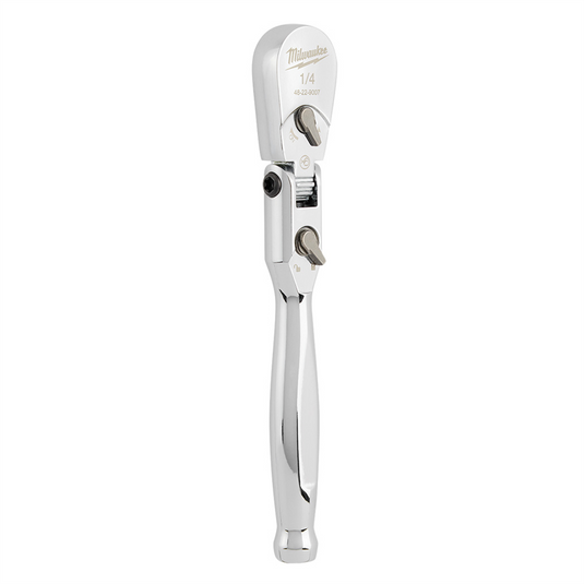 Milwaukee Tool 1/4"" Drive 6"" Flex Head Ratchet