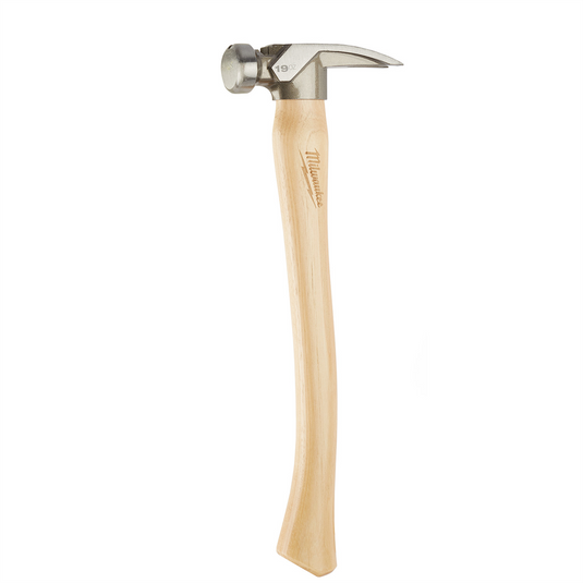 Milwaukee Tool 19oz Smooth Face Hickory Handle Framing Hammer