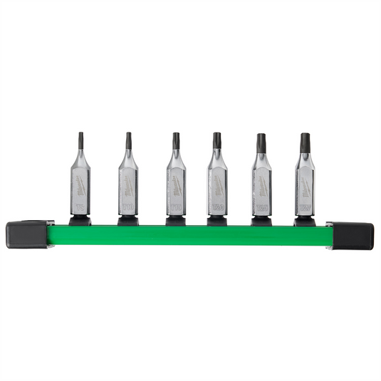 Milwaukee Tool 6pc 1/4"" Drive TORX Bit Socket Set