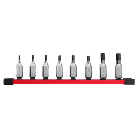 Milwaukee Tool 8pc 3/8"" Drive Hex Bit Socket Set - SAE