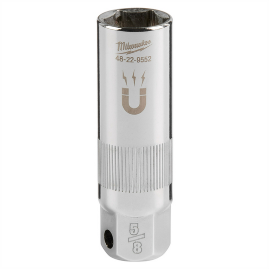 Milwaukee Tool 3/8"" Drive 5/8"" Magentic Spark Plug Socket