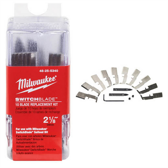Milwaukee Tool SWITCHBLADE 10 Blade Replacement Kit - 1-3/8