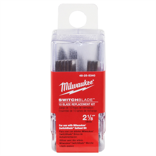 Milwaukee Tool SWITCHBLADE 10 Blade Replacement Kit - 2-1/8