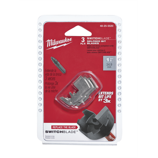 Milwaukee Tool SWITCHBLADE Replacement Blade 1-3/8""  - 3 PK