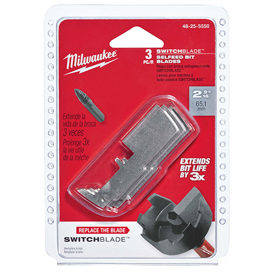 Milwaukee Tool SWITCHBLADE Replacement Blade 2-1/4"" - 3 PK