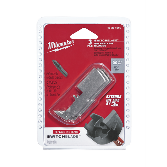 Milwaukee Tool SWITCHBLADE Replacement Blade 2-9/16"" - 3 PK