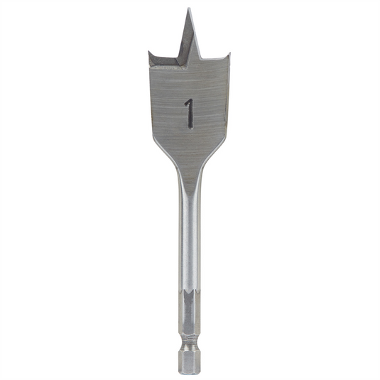 Milwaukee Tool 1"" x 4.5"" Flat Boring Bit