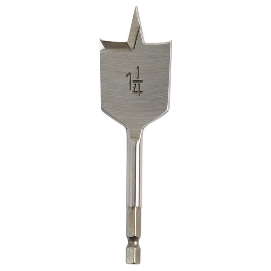 Milwaukee Tool 1-1/4"" x 4.5"" Flat Boring Bit