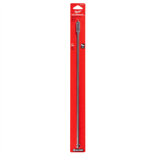 Milwaukee Tool 1/2"" x 16"" Flat Boring Bit