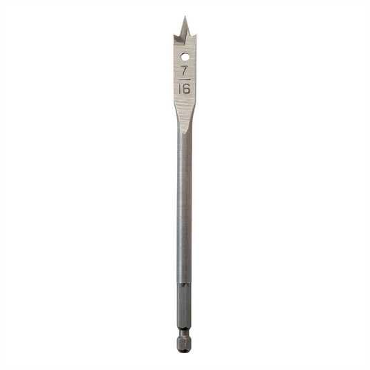 Milwaukee Tool Flat Boring Bit 7/16"" x 6