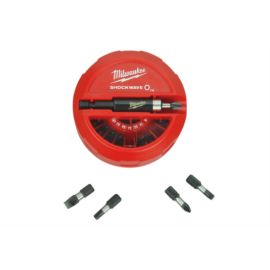 Milwaukee Tool SHOCKWAVE IMP DUTY DRIVER 22-PC BITS IN PUCK