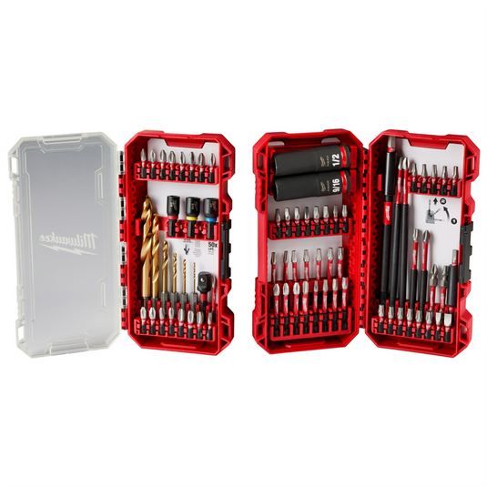 Milwaukee Tool SHOCKWAVE Impact Duty Drill; Drive & Fasten Set &hyphen; 75PC