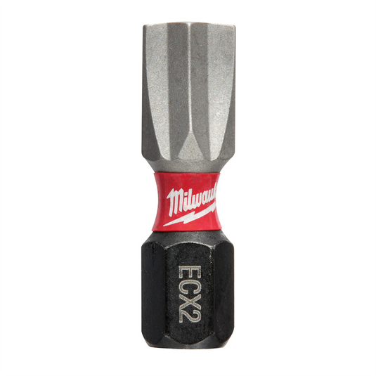 Milwaukee Tool SHOCKWAVE 2"" Impact ECX 2 Power Bits (25PK)