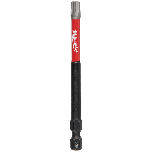 Milwaukee Tool SHOCKWAVE 3-1/2"" Impact Torx T30 Power Bits (25 Pk)