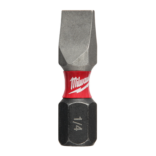 Milwaukee Tool SHOCKWAVE Impact Slotted 1/4"" Insert Bits (2PK)