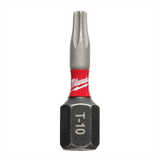 Milwaukee Tool SHOCKWAVE 2-Piece Impact Torx&reg; T10 Insert Bits (3 Pack)