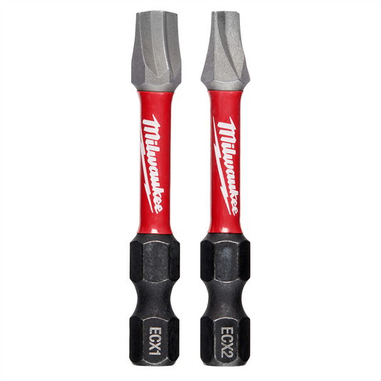 Milwaukee Tool SHOCKWAVE 2"" 2PC ECX Combo Kit