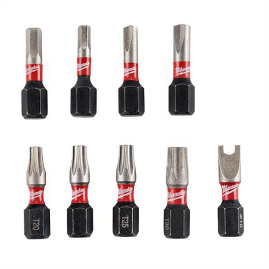 Milwaukee Tool SHOCKWAVE Impact Security Insert Bit Set - 9PC