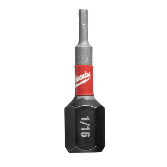 Milwaukee Tool SHOCKWAVE Impact Hex 1/16"" Insert Bits (Bulk 25)
