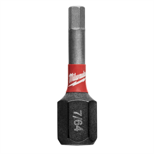 Milwaukee Tool SHOCKWAVE Impact Hex 7/64"" Insert Bits (Bulk 25)