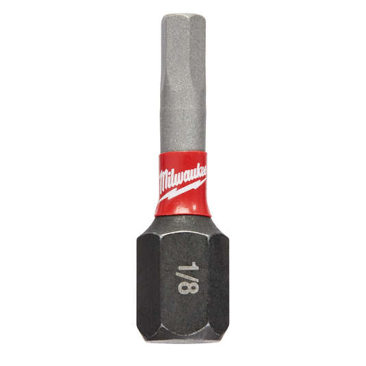 Milwaukee Tool SHOCKWAVE Impact Hex 1/8"" Insert Bits (Bulk 25)