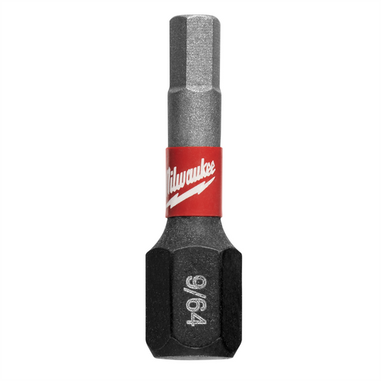 Milwaukee Tool SHOCKWAVE Impact Hex 9/64"" Insert Bits (Bulk 25)