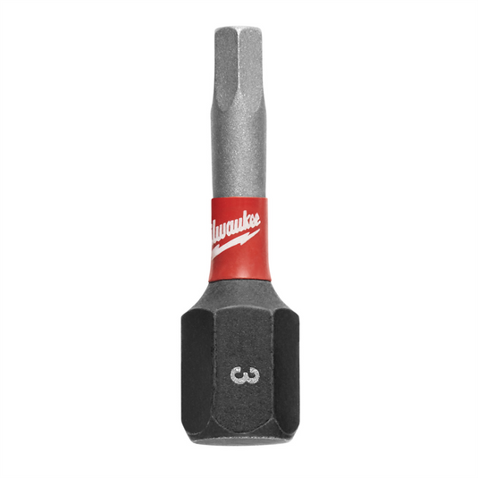 Milwaukee Tool SHOCKWAVE Impact Hex 3 MM Insert Bits (Bulk 25)