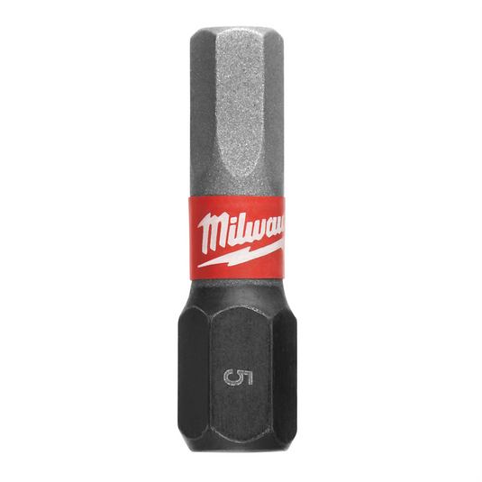 Milwaukee Tool SHOCKWAVE Impact Hex 5 MM Insert Bits (Bulk 25)