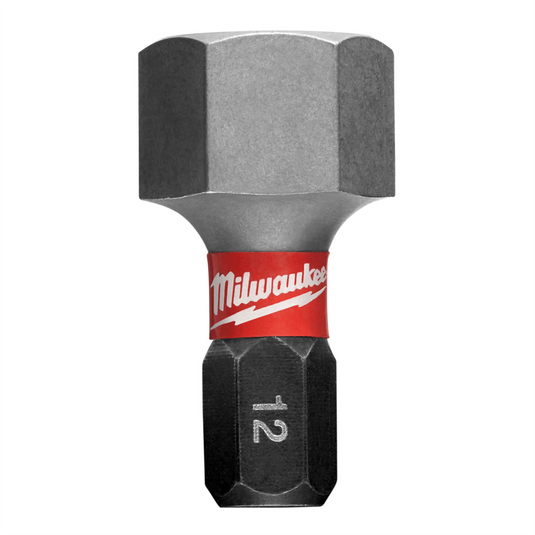 Milwaukee Tool SHOCKWAVE Impact Hex 12 MM Insert Bits (Bulk 25)