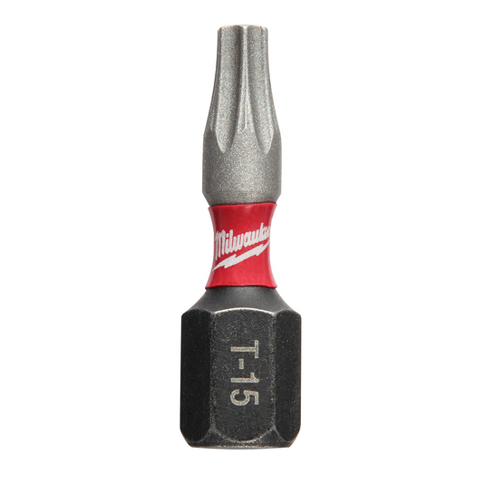 Milwaukee Tool SHOCKWAVE Impact Torx T15 Insert Bits (Bulk 25)