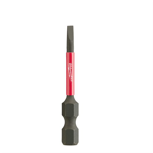 Milwaukee Tool SHOCKWAVE 2"" Impact Slotted 7/64"" Power Bits (Bulk 25)