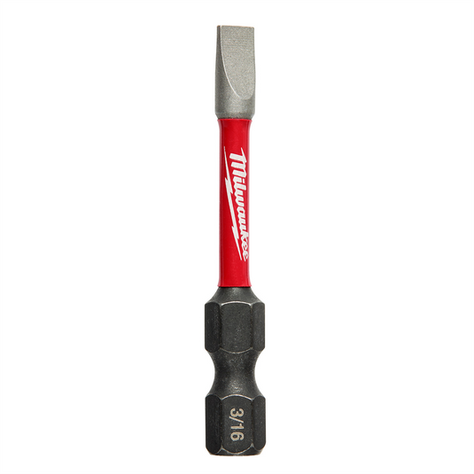Milwaukee Tool SHOCKWAVE 2"" Impact Slotted 3/16"" Power Bit