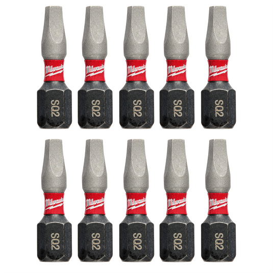 Milwaukee Tool (5)10PK INSERT BIT SQ2 TICTAC