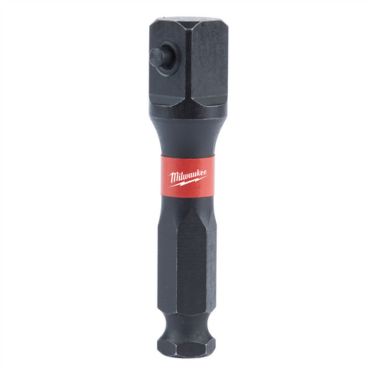 Milwaukee Tool SHOCKWAVE Lineman's 7/16"" to 1/2"" Impact Socket Adapter (Bulk 10)
