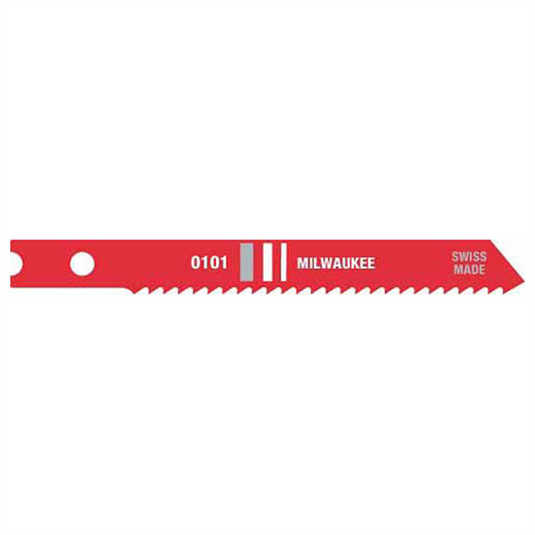 Milwaukee Tool 2-3/4"" METAL CUTTING JIG SAW BLADES; 14 TPI; HIGH SPEED STEEL; U-SHANK; (5-PK)