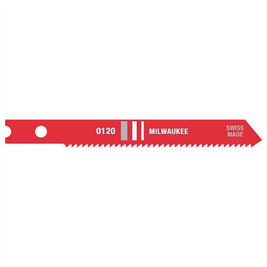 Milwaukee Tool 2-3/4"" METAL CUTTING JIG SAW BLADES; 18 TPI; HIGH SPEED STEEL; U-SHANK; (5-PK)