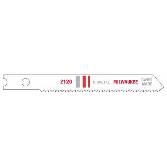 Milwaukee Tool 2-3/4"" 18 TPI B-Metal Jig Saw Blade (5 PK)
