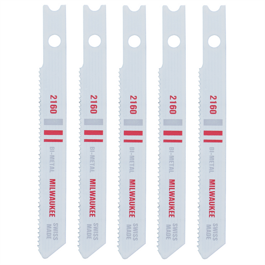 Milwaukee Tool 2-3/4"" 24 TPI Bi-Metal Jig Saw Blade (5 PK)