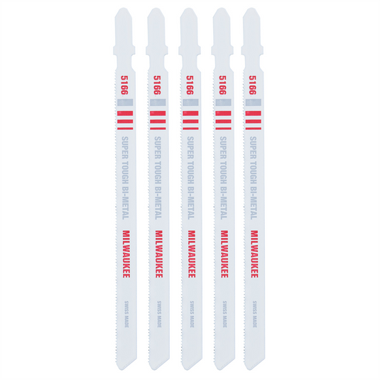 Milwaukee Tool 5-1/4"" 24 TPI Bi-Metal Jig Saw Blade (5 PK)