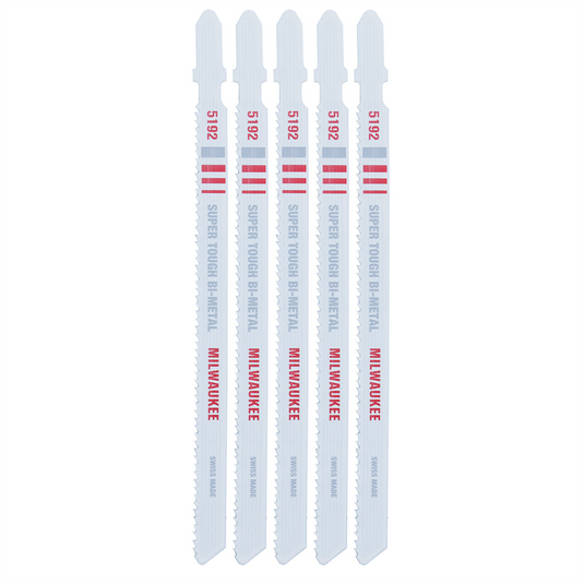 Milwaukee Tool 5-1/4"" 14 TPI Bi-Metal Jig Saw Blade (5 PK)
