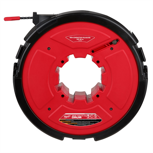 Milwaukee Tool M18 FUEL ANGLER 100' Non-Conductive Polyester Pulling Fish Tape Replacement Cartridge