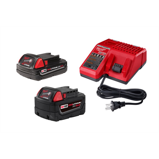 Milwaukee Tool M18 Xc5.0/Cp2.0 System Starter Kit
