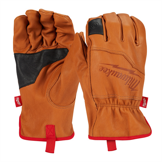 Milwaukee Tool Goatskin Leather Gloves - M