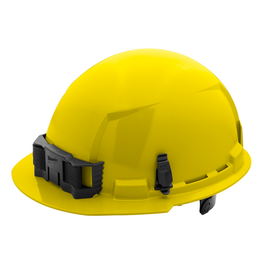 Milwaukee Tool BOLT Yellow Front Brim Hard Hat w/6pt Ratcheting Suspension (USA) - Type 1; Class E