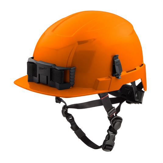 Milwaukee Tool BOLT Orange Front Brim Safety Helmet (USA) - Type 2; Class E