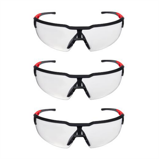 Milwaukee Tool 3PK Clear Anti-Scratch Glasses